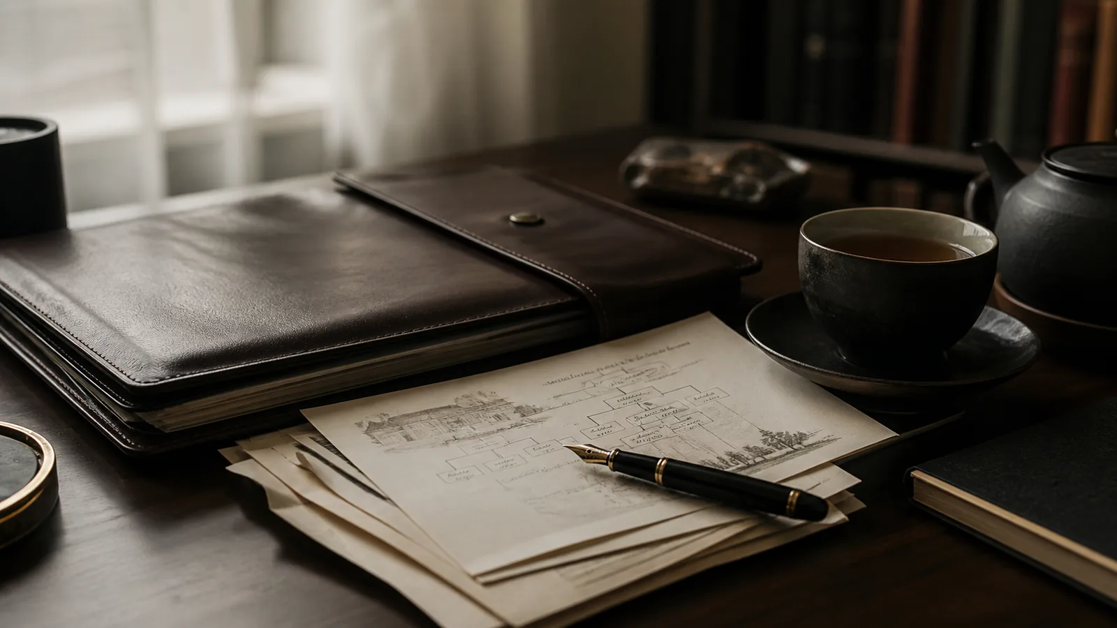 Advisory documents and notes prepared for a private review.